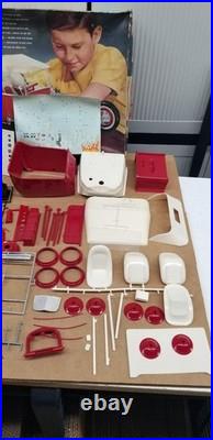 VTG 1962 Monogram 18 Big T Hot Rod Parts Body-Tires-Decals-Box & More Shelf L4