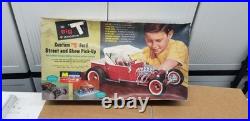 VTG 1962 Monogram 18 Big T Hot Rod Parts Body-Tires-Decals-Box & More Shelf L4
