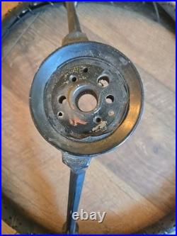 VTG Chevy Impala Steering Wheel With Horn Button Car Part Salvaged 16