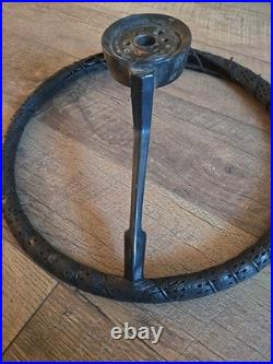 VTG Chevy Impala Steering Wheel With Horn Button Car Part Salvaged 16