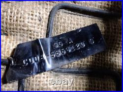 VTG Classic Car OG Bel Air Red Leather Seat Restoration Build Barn Find Parts