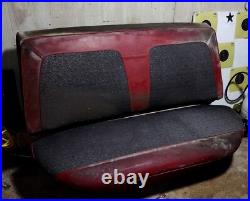 VTG Classic Car OG Bel Air Red Leather Seat Restoration Build Barn Find Parts