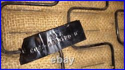VTG Classic Car OG Bel Air Red Leather Seat Restoration Build Barn Find Parts