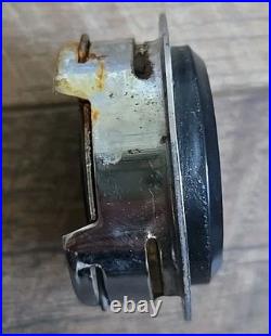 VTG Maserati Wood & Metal Steering Wheel With Horn Button Car Part Salvaged 14