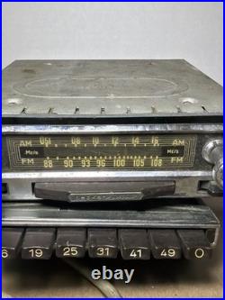 VTG Mercedes BECKER MEXICO TG AM/FM Mono Car Radio ('59-'64) UNTESTED Parts