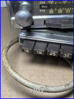 VTG Mercedes BECKER MEXICO TG AM/FM Mono Car Radio ('59-'64) UNTESTED Parts
