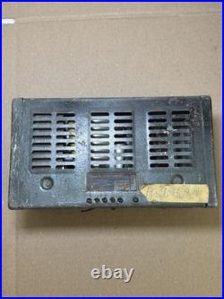 VTG Mercedes BECKER MEXICO TG AM/FM Mono Car Radio ('59-'64) UNTESTED Parts