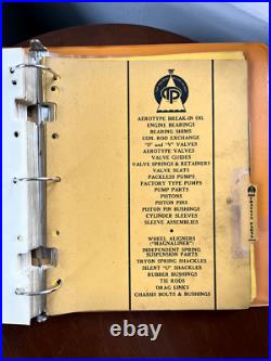 VTG Original 1945-48 Thompson Products Car Parts Distributors Catalog ADVERTISE VTG Original 1945-48 Thompson Products Car Parts Distributors Catalog ADVERTISE