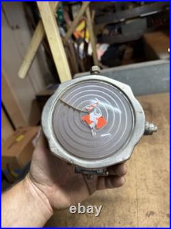 VTG Rare Ornate Green Spot Headlamp Headlight Car Motorcycle Accessory Parts USA