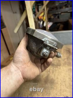 VTG Rare Ornate Green Spot Headlamp Headlight Car Motorcycle Accessory Parts USA