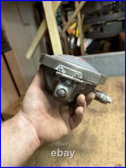 VTG Rare Ornate Green Spot Headlamp Headlight Car Motorcycle Accessory Parts USA