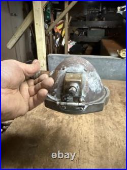 VTG Rare Ornate Green Spot Headlamp Headlight Car Motorcycle Accessory Parts USA