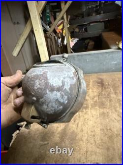 VTG Rare Ornate Green Spot Headlamp Headlight Car Motorcycle Accessory Parts USA