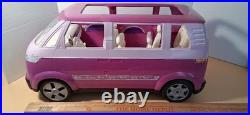 VW 2002 Mattel BARBIE Pink Volkswagen Microbus Van SUV Vintage RARE for PARTS
