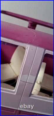 VW 2002 Mattel BARBIE Pink Volkswagen Microbus Van SUV Vintage RARE for PARTS