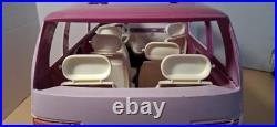 VW 2002 Mattel BARBIE Pink Volkswagen Microbus Van SUV Vintage RARE for PARTS