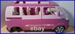 VW 2002 Mattel BARBIE Pink Volkswagen Microbus Van SUV Vintage RARE for PARTS