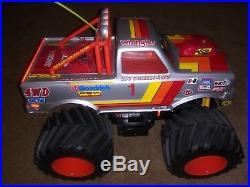 Varicom Big Grizzly 4x4 vintage RC monster truck, came out before Clod, D/C 1988