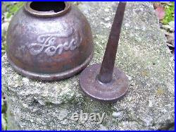 Very old 1908 Original Ford motor co. Oil auto Can accessory vintage tool kit oe