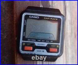 Vintag Casio Game 233 Gd-8 Car Race Digital Watch Japan 1984 For Parts Or Repair