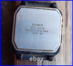 Vintag Casio Game 233 Gd-8 Car Race Digital Watch Japan 1984 For Parts Or Repair