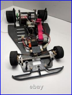 Vintage 1/10 Rc Pan Car With MGD #2 Rusty Wallace NASCAR Body Parts Car