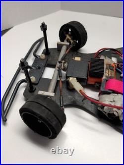 Vintage 1/10 Rc Pan Car With MGD #2 Rusty Wallace NASCAR Body Parts Car