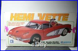 Vintage 1/10 scale Parma Hemi Vette RC car kit