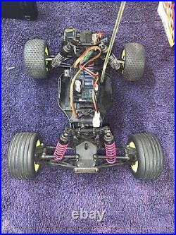 Vintage 1/18 Losi Mini-T 1.0! Tested Good! No Battery Or Charger