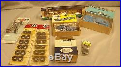 Vintage 1/24 Slot Car Parts Lot, Revell, Eldon, Dynamic, etc, NIB