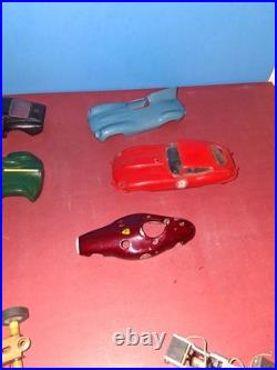 Vintage 1/32 Strombecker Dynamic Chassis & Pittman Motor Slot Car Parts Lot