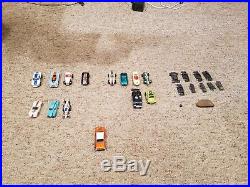 Vintage 1060-1970 T-Jet Aurora Slot Cars Lot (14) Cars, parts, bodies