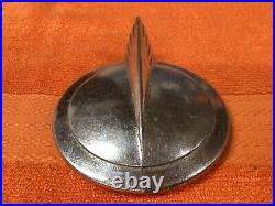 Vintage 1920s 1930s Unique w Fin RADIATOR Cap OLD CAR TRUCK Early Auto Part #4