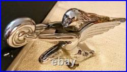 Vintage 1937 USA PACKARD GODDESS of SPEED Auto Radiator Hood Ornament Part 1938
