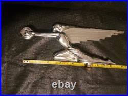 Vintage 1937 USA PACKARD GODDESS of SPEED Auto Radiator Hood Ornament Part 1938