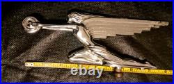 Vintage 1937 USA PACKARD GODDESS of SPEED Auto Radiator Hood Ornament Part 1938