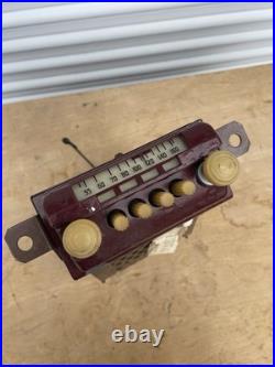 Vintage 1940s Chevy Car Truck Radio Not Tested Parts or Repair ONLY