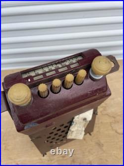 Vintage 1940s Chevy Car Truck Radio Not Tested Parts or Repair ONLY