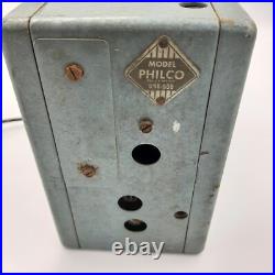 Vintage 1940s Philco Car Radio Model Un6-550. For Parts Or Repair Read