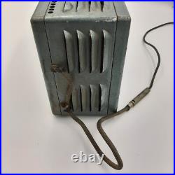 Vintage 1940s Philco Car Radio Model Un6-550. For Parts Or Repair Read
