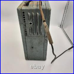 Vintage 1940s Philco Car Radio Model Un6-550. For Parts Or Repair Read