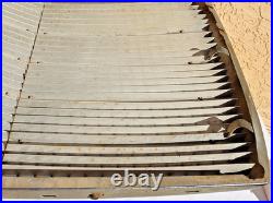 Vintage 1950-60s MERCEDES-BENZ FRONT GRILL with EMBLEM BADGE Original Car Part Vintage 1950-60s MERCEDES-BENZ FRONT GRILL with EMBLEM BADGE Original Car Part