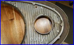 Vintage 1950's GM Buick Pair of Chrome Headlight Bezels with Screws OEM Car Part