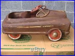 Vintage 1950s Murray Comet Pedal Car Rat Rod Parts Toy Restore Man Cave Decor