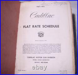 Vintage 1952 Cadillac Master Parts List 1971 Master Parts & Accessories Catalog
