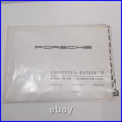 Vintage 1955 Porsche 356 Spare Parts Katalog II Catalog Lot Roadster Care Books