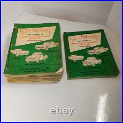 Vintage 1957 Chevrolet Parts Supplement Catalog, Passenger Car-Corvette-Trucks