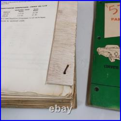 Vintage 1957 Chevrolet Parts Supplement Catalog, Passenger Car-Corvette-Trucks