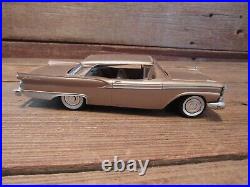 Vintage 1959 Ford Galaxie 300 AMT Promo Car 2 Door Hardtop Junkyard Parts