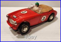 Vintage 1960 Scalextric Austin Healey 3000 C-74 SOLD AS IS FOR PARTS OR REPAIR Vintage 1960 Scalextric Austin Healey 3000 C-74 SOLD AS IS FOR PARTS OR REPAIR